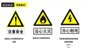 安全标示图片