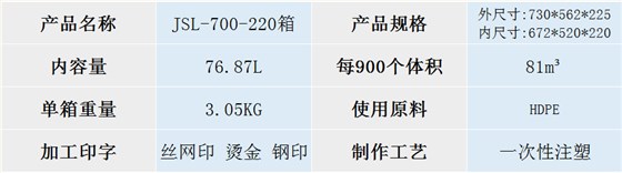 JSL-700-220箱