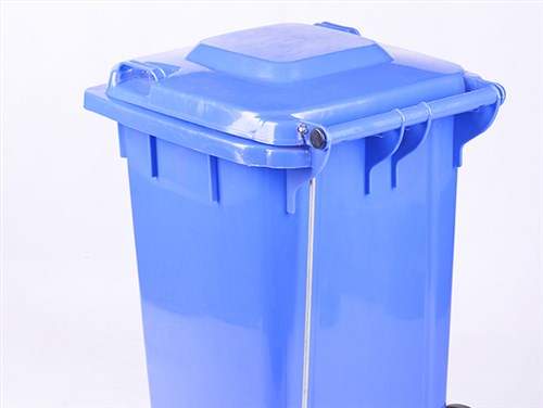 100L-侧边脚踏垃圾桶-蓝色