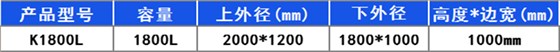 1800L-塑料方箱
