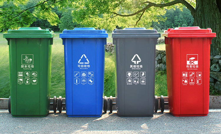 垃圾桶的颜色你都了解吗？看看你垃圾分类对吗？