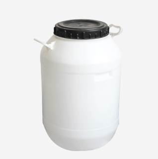 50L塑料包装桶圆形（白色）
