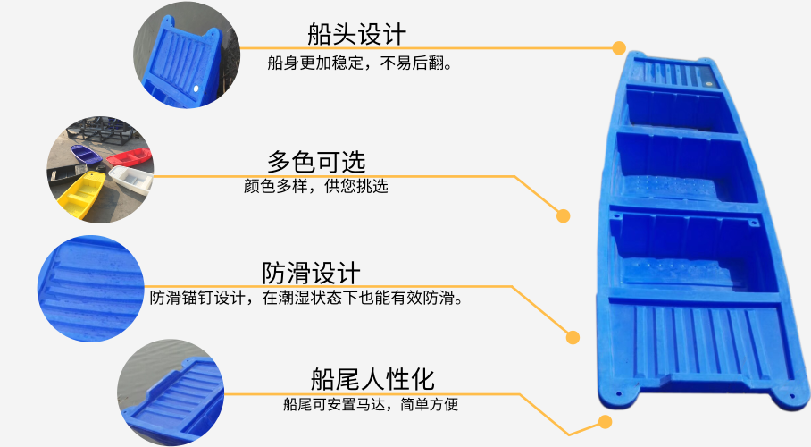 5.5米双层江船