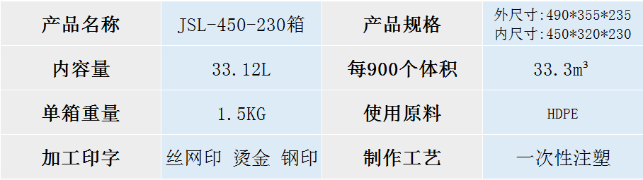 JSL-450-230箱