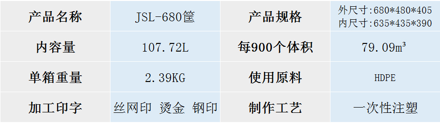 JSL-680筐