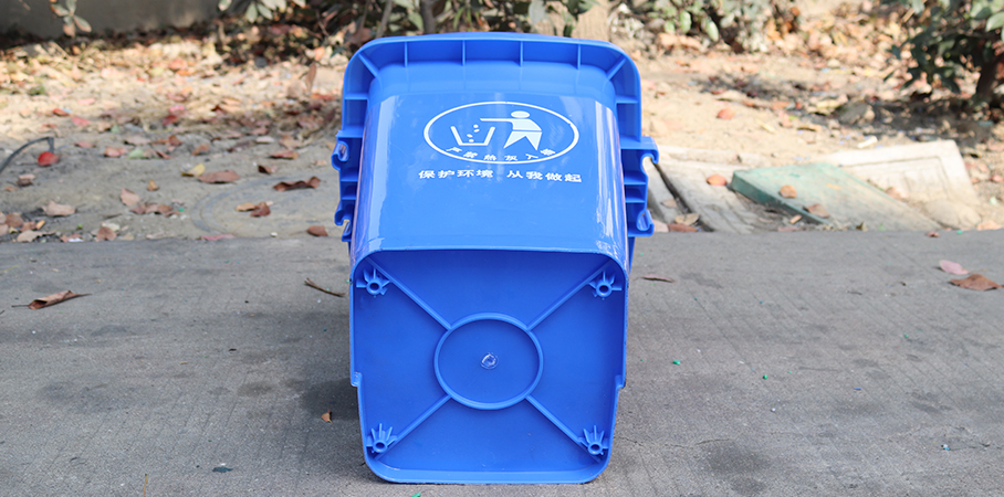30L-可组合式垃圾桶-蓝色