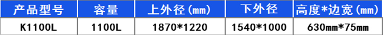1100L-塑料方箱
