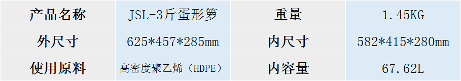 3斤蛋形箩