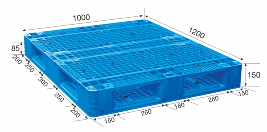 1210双面托盘规格尺寸图