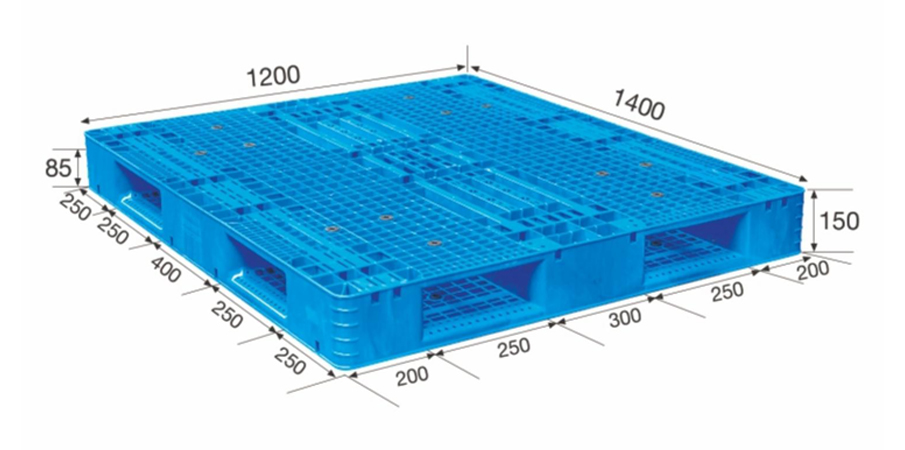 1412双面托盘规格尺寸图