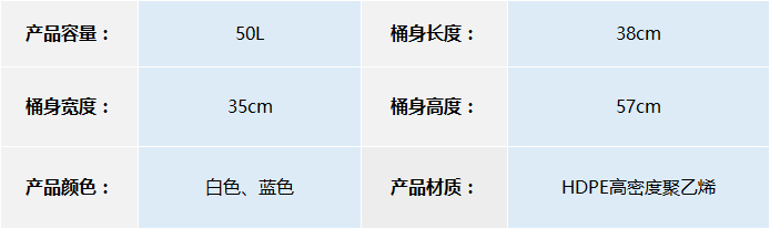 50L方形化工桶